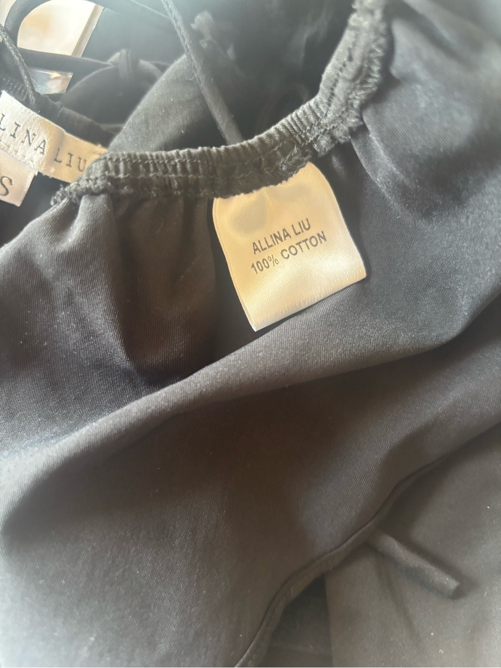 NWT Rare - Allina Liu Matisse Top, black - Picture 8 of 10